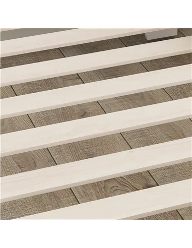 AIYAPLAY Cloud-Themed Toddler Bed Frame with Safety Rails, 143.5 x 74.5 x 56cm