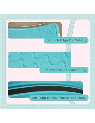 ZONEKIZ Balance Board, Kids Wobble board, for Ages 3-6 Years - Blue