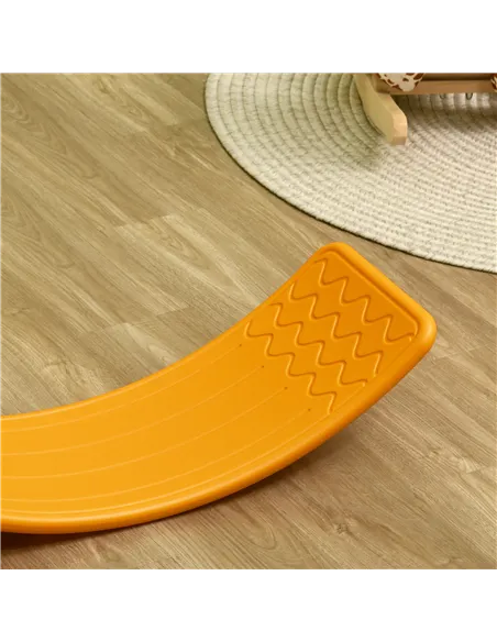 ZONEKIZ Balance Board Kids Wobble Board, Stepping Stone, Montessori Toy for Children, Nursery Toy, for Ages 3-6 Years, 82 x 27.5