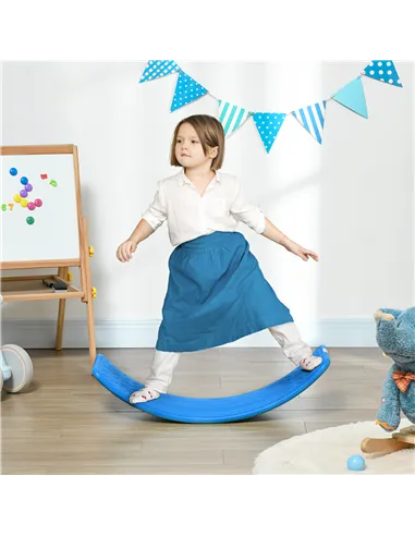 ZONEKIZ Balance Board, Kids Wobble board, for Ages 3-6 Years - Dark Blue