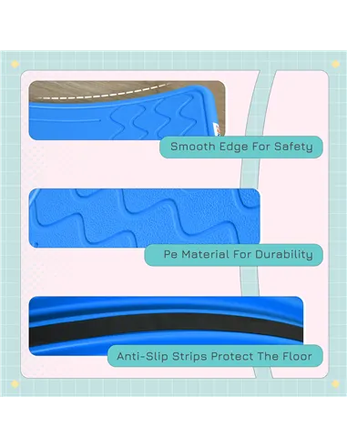 ZONEKIZ Balance Board, Kids Wobble board, for Ages 3-6 Years - Dark Blue