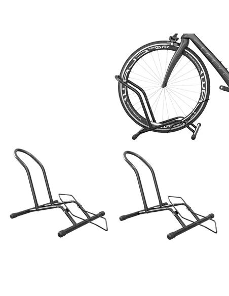 Two Bike Stands, Bicycle Storage Rack, for Indoor Garages, Home, Office