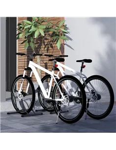 Two Bike Stands, Bicycle Storage Rack, for Indoor Garages, Home, Office 2