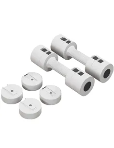 SPORTNOW Dumbbells Set, Adjustable Weights for Women Men Home Gym Workout, 2.5KG x 2