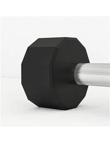 SPORTNOW Dumbbells Weights Set with 12-Sided Shape and Non-Slip Grip for Men Women Home Gym Workout, 2 x 12kg