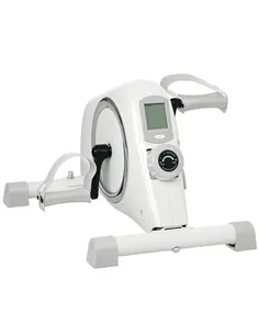 SPORTNOW Pedal Exerciser with Eight Level Magnetic Resistance, with Eight-Level Magnetic Resistance, White