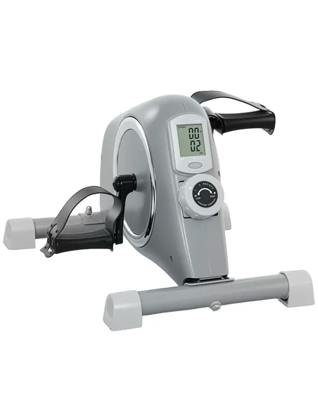 SPORTNOW Pedal Exerciser with Eight Level Magnetic Resistance, with Eight-Level Magnetic Resistance, Grey