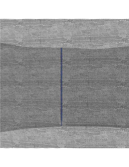 SPORTNOW 8ft Trampoline Net Replacement with 6 Plastic Pole Covers, Weather-Resistant Trampoline Netting Replacement with Zipped