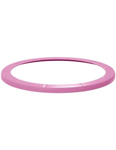 SPORTNOW 12FT Trampoline Spring Cover, Plastic Trampoline Pad Replacement with Elastic Cord, Waterproof, UV Resistant and Tear-R