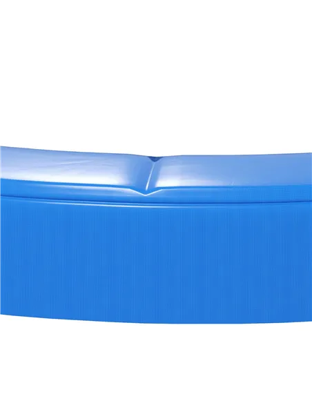 SPORTNOW 12FT Trampoline Spring Cover, Plastic Trampoline Pad Replacement with Elastic Cord, Waterproof, UV Resistant and Tear-R