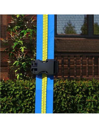 SPORTNOW 8ft Trampoline with Safety Enclosure Net, Steel Frame Outdoor Trampoline, with Edge, Safety Cover