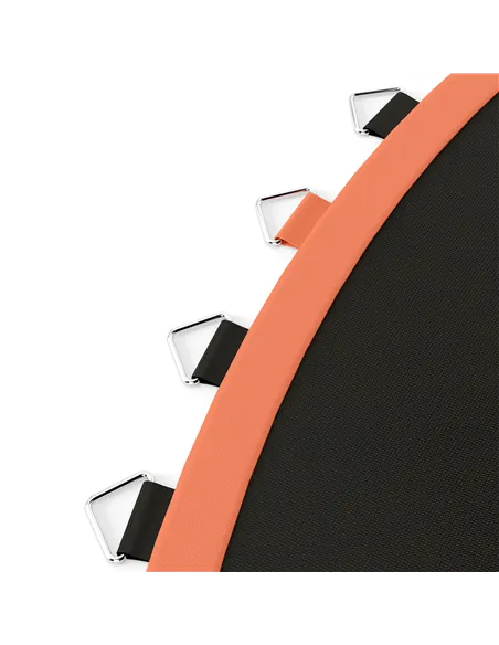 SPORTNOW Trampoline Replacement Mat with Spring Pull Tool, 54 V-Hooks, for 10ft Trampoline using 14cm Springs, Orange