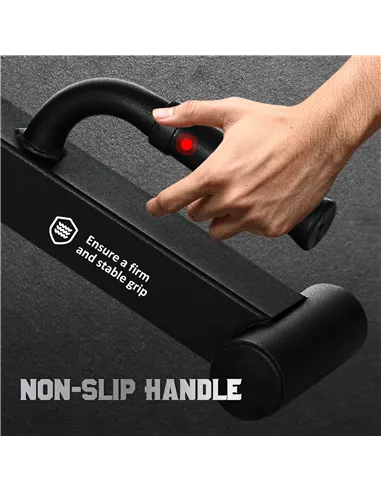 SPORTNOW 2Pcs Barbell Jack, Deadlift Jack with Non-Slip Handle and Plastic Padding, Easy Loading and Unloading 400kg Barbell Pla