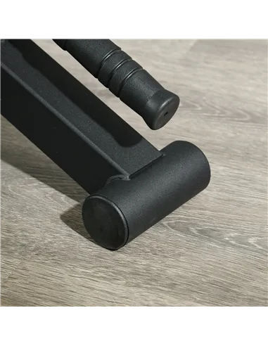 SPORTNOW 2Pcs Barbell Jack, Deadlift Jack with Non-Slip Handle and Plastic Padding, Easy Loading and Unloading 400kg Barbell Pla