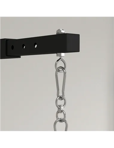 SPORTNOW Punch Bag Wall Bracket, 5-Length Adjustable Boxing Bag Bracket for Kickboxing, Muay Thai, Punching Training