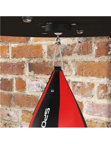 SPORTNOW Wall Mounted Speed Bag Platform, Height Adjustable Punching Bag, Training Kit