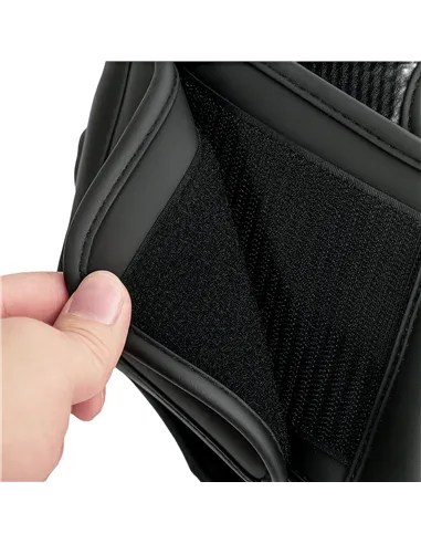 SPORTNOW Boxing Headguard w/ Adjustable Strap for Sparring, Kickboxing, MMA, Red/Black