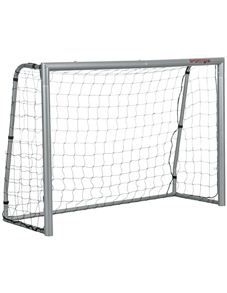 SPORTNOW 8ft x 5ft Football Goal, Football Net for Garden with Ground Stakes, Quick and Simple Set Up