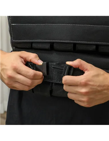 SPORTNOW 15KG Adjustable Weighted Vest, Running Weight Vest, with 30 Metal Weights, Reflective Strips, for Running, Exercise