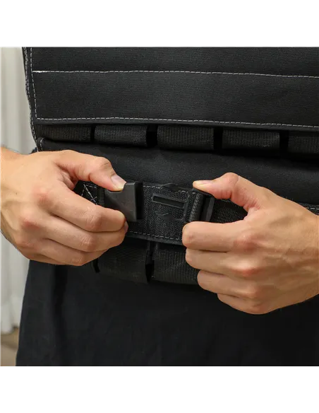 SPORTNOW 15KG Adjustable Weighted Vest, Running Weight Vest, with 30 Metal Weights, Reflective Strips, for Running, Exercise