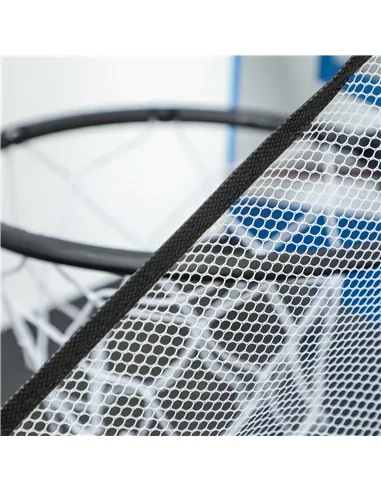 SPORTNOW 5-in-1 Multi Games Table, with Pool, Table Tennis, Basketball, Hockey, Archery, Blue