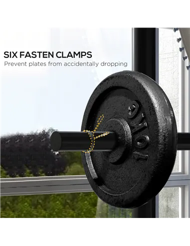 SPORTNOW Weight Rack for Olympic Weight Plate, 3 Tier Weight Tree for 2 inch Plates and Bars, Weight Organiser Stand with 4 Tran