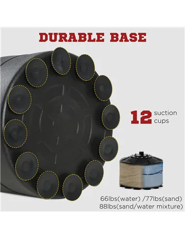 SPORTNOW Adjustable Speed Bag, Boxing Bag, with Stand, Reflex Bar, Punching Pad, Black