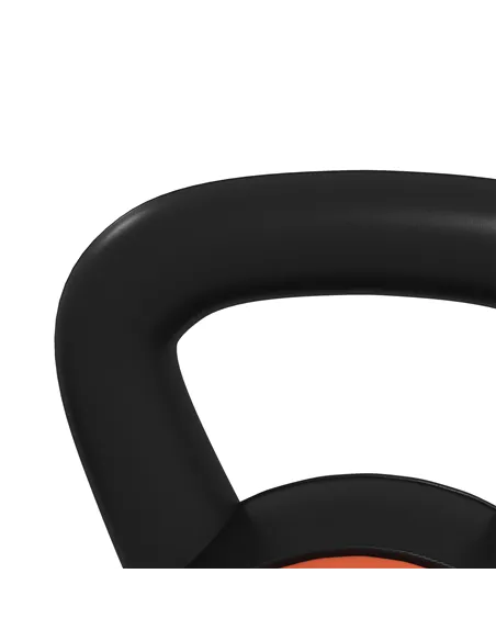 SPORTNOW Three-Piece Kettlebell Set, 5lbs, 10lbs, 15lbs with Storage Tray