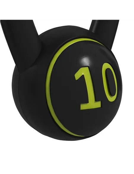 SPORTNOW Three-Piece Kettlebell Set, 5lbs, 10lbs, 15lbs with Storage Tray