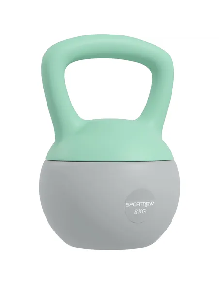 SPORTNOW 8KG Kettlebell, Soft Kettle Bell with Non-Slip Handle for Home Gym Weight Lifting and Strength Training