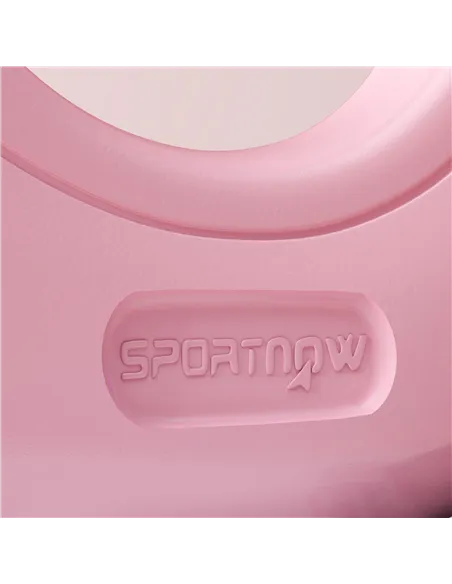 SPORTNOW 12kg Kettlebell, Soft Kettle Bell with Wide Handle for Home Gym, Weight Lifting, Strength Training, Pink