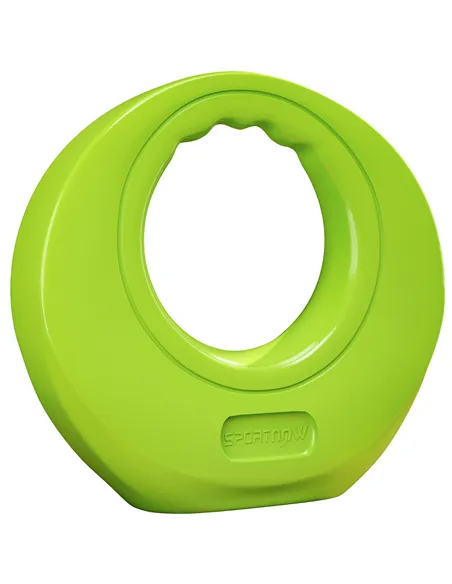 SPORTNOW 8kg Kettlebell, Soft Kettle Bell with Wide Handle for Home Gym, Weight Lifting, Strength Training, Green