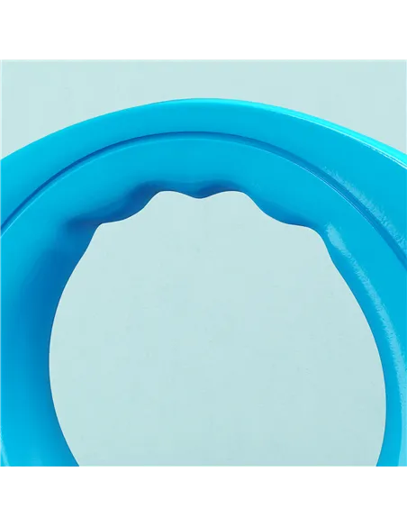 SPORTNOW 10kg Kettlebell, Soft Kettle Bell with Wide Handle for Home Gym, Weight Lifting, Strength Training, Light Blue