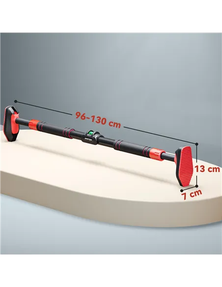 SPORTNOW Pull Up Bar, for 92-120cm Doorways, No Screws, Maximum load 200kg