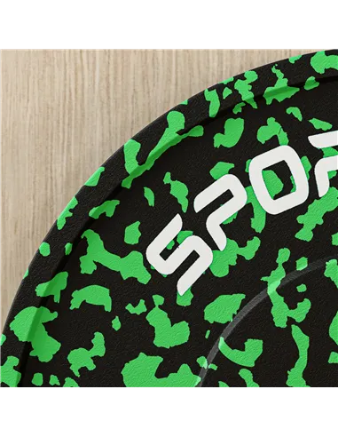 SPORTNOW Olympic Weight Plates with 5cm Holes, for Weight Lifting, 2 x 10kg