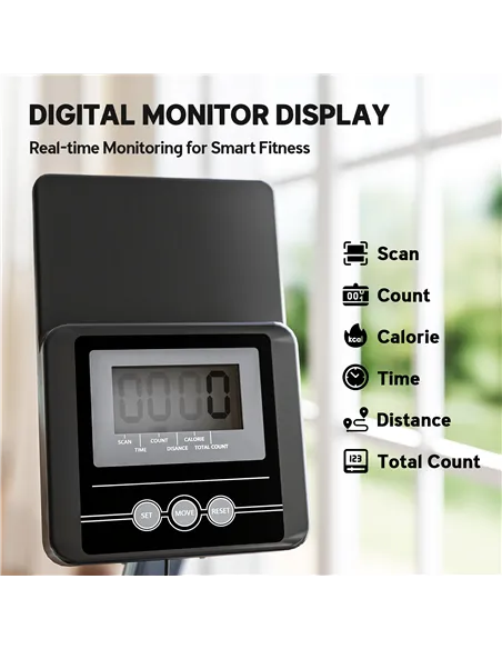 SPORTNOW Water Rowing Machine with Wheels, Vertical Storage, Adjustable Resistance, for Strength, Cardio Training