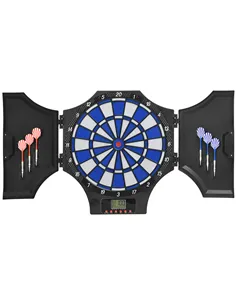 SPORTNOW Electronic Dartboard Set, with 31 Games, for Eight Players
