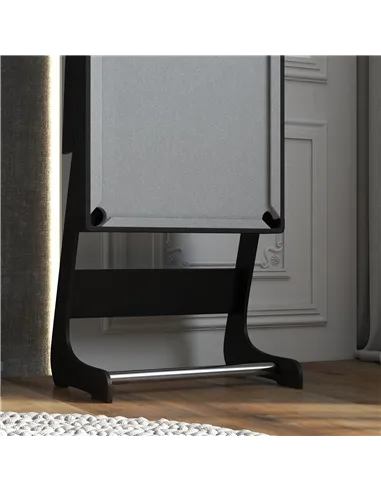 SPORTNOW 3.5ft Folding Pool Table, Snooker Table with Two Cues, 16 Balls, Chalk, Triangle, Brush - Grey