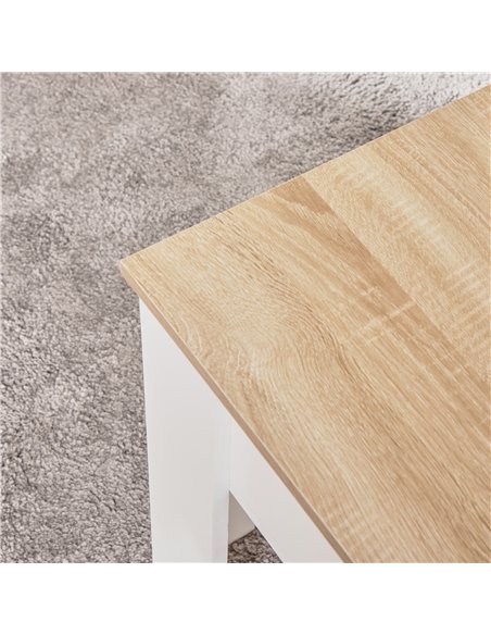 HOMCOM Lift Top Coffee Table with Hidden Storage Compartment, Lift Tabletop Pop-Up Center Table for Living Room