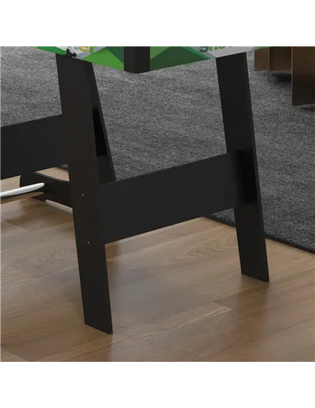 SPORTNOW 104cm Folding Mini Pool Table Set with 2 Cues, 16 Balls, Chalk, Triangle, Brush, Green