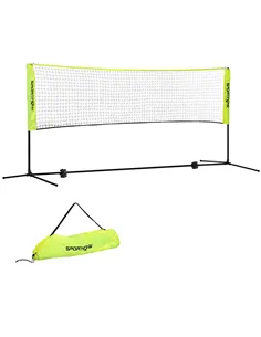 SPORTNOW 3m Badminton Net, Height Adjustable Outdoor Sports Net, with Carry Bag, for Tennis, Pickleball, Volleyball