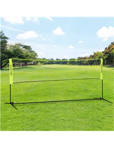 SPORTNOW 4m Badminton Net, Height Adjustable Outdoor Sports Net, with Carry Bag, for Tennis, Pickleball, Volleyball 2