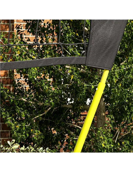 SPORTNOW Portable Badminton Net Set w/ Volleyball Net, Rackets, Shuttlecocks