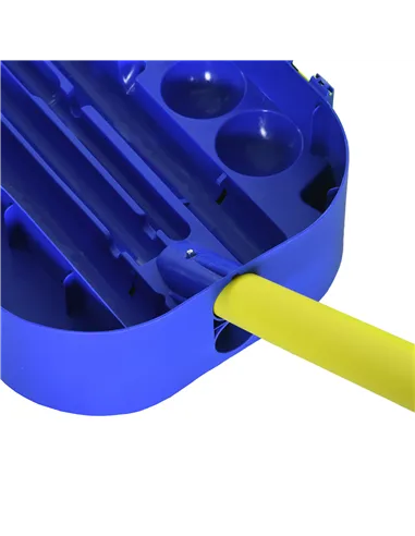 SPORTNOW Portable Badminton Net Set w/ Volleyball Net, Rackets, Shuttlecocks