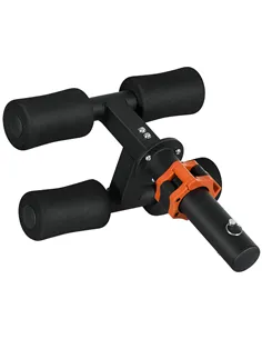 SPORTNOW Tibialis Trainer Tib Bar for Strengthening Calves Shins Ankles, Fits 5cm Weight Plates