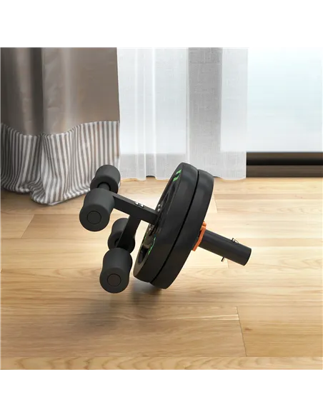 SPORTNOW Tib Bar with 2 x 10kg Olympic Weight Plates, Tibialis Trainer Calf Raise Machine for Shin Splints and Knee Pain Relief,