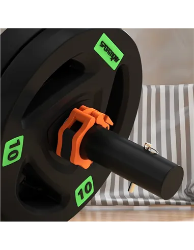 SPORTNOW Tib Bar with 2 x 10kg Olympic Weight Plates, Tibialis Trainer Calf Raise Machine for Shin Splints and Knee Pain Relief,