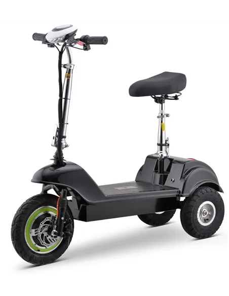 Zipper Folding 3 Wheel electric mobility scooter with seat 350W - photo01