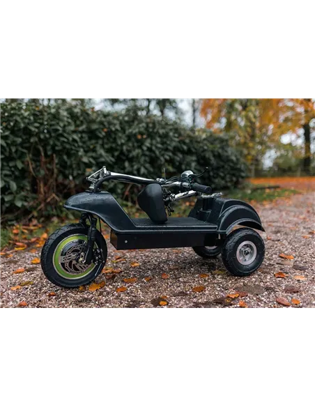 Zipper Folding 3 Wheel electric mobility scooter with seat 350W - photo11