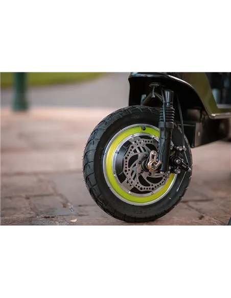 Zipper Folding 3 Wheel electric mobility scooter with seat 350W - photo26